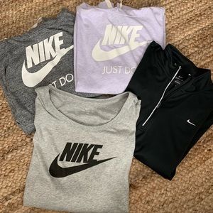 Nike Women’s Nike 3X tshirt lot of 4